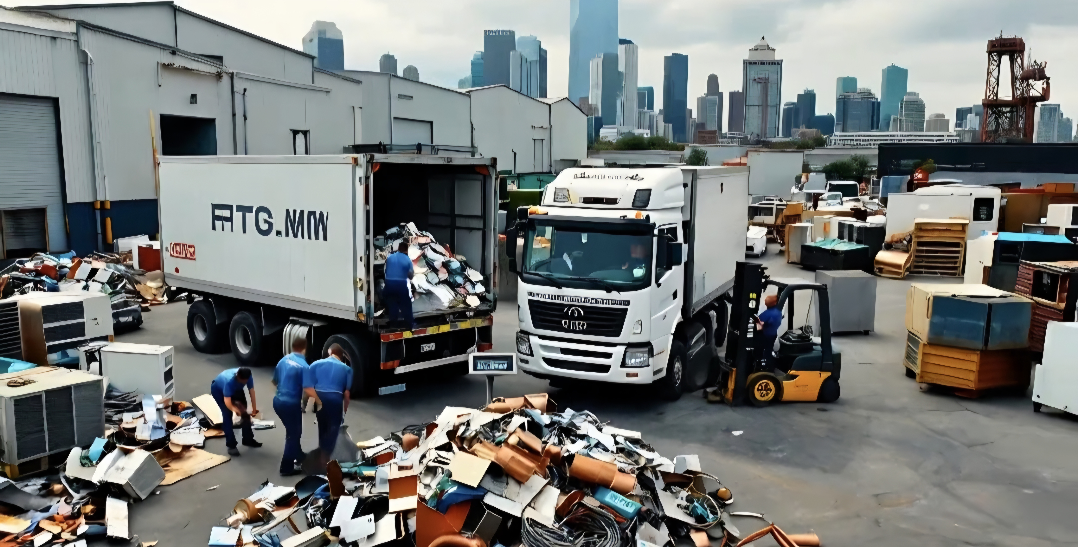 Scrap pickup service