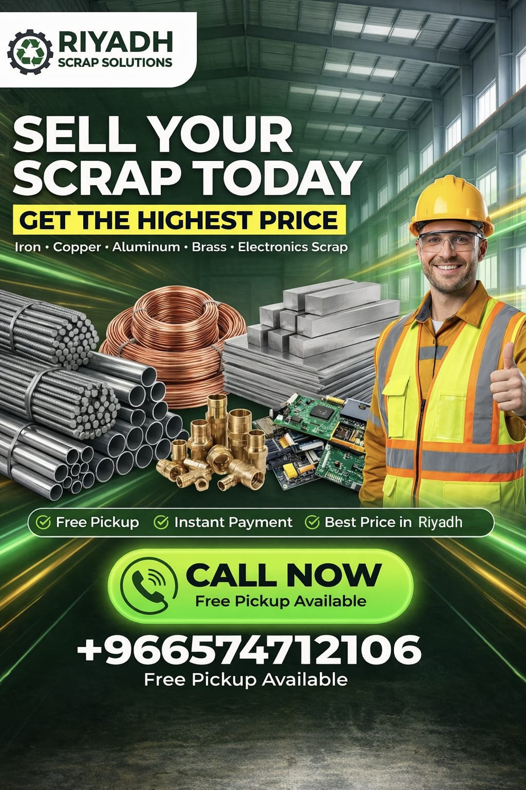Steel Scrap Pickup Riyadh